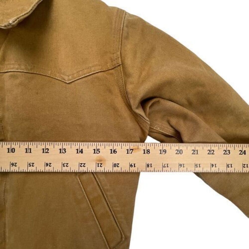 Carhartt Santa Fe Jacket Quilt Lined Youth Medium Y03 BRN Brown - Picture 7 of 16